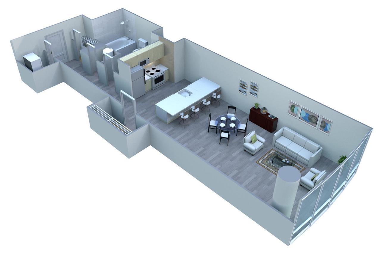 Placemakr Premier Sobro Nashville Esterno foto 3D floor plan